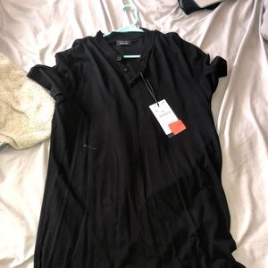 Zara long back shirt
